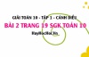 Giải bài 2 trang 19 Toán 10 tập 1 SGK Cánh Diều